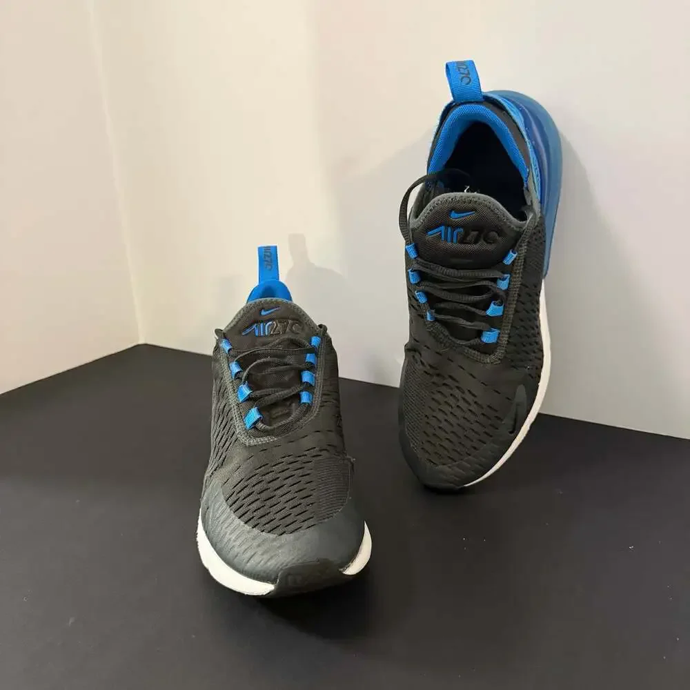 Nike Air Max 270 Anthracite Photo Blue AH8050-028 Men's Size 8 - Picture 3 of 8